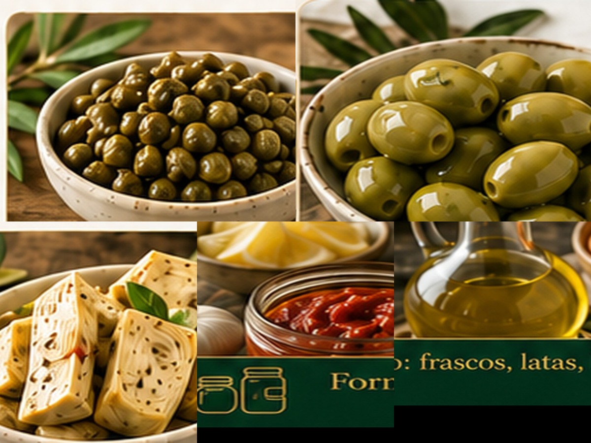 Mediterranean product sourcing collage